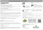 Mercia Garden Products 01DTSHOSBRAX0604SDFW-V1 General Instructions Manual