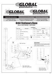 Global 238CP28B2BK Assembly Instructions Manual