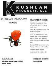 Kushlan Products 1000DD-WB Manual