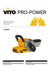 VITO PRO POWER VILR900 Instruction Manual