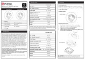 Potter PAD300-SB Quick Start Manual