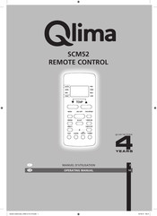 Qlima SCM52 DUO Operating Manual