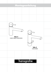 Hans Grohe Talis S 32853000 Assembly Instructions Manual