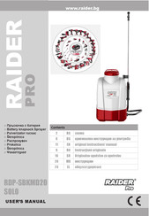 Raider PRO RDP-SBKMD20 SOLO User Manual