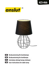 Ansult 423-466 User Instructions