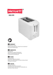 Menuett 002-370 Operating Instructions Manual