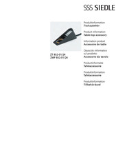 SSS Siedle ZMF 932-01/24 Product Information