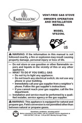 EmberGlow VFS25NL Owner's Operation