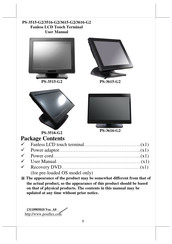 POSIFLEX PS-3616-G2 User Manual