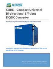 ALENCON CUBE-10-PV-I Installation, Operation And Maintenance Manual