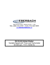 EBERBACH E6155.00 Quick Start Manual