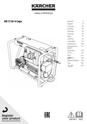 Kärcher HD 7/16-4 Cage Manual