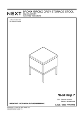 Next BRONX 902485 Assembly Instructions Manual