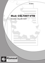 Diamond CSL1007-VTB Manual