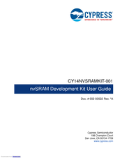 CYPRES CY14NVSRAMKIT-001 User Manual