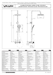 VALVEX DECOR 2420760 Assembly And Operation Instructions Manual