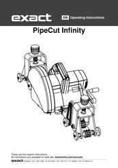eXact PipeCut Infinity Operating Instructions Manual