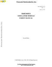 NXP Semiconductors M68EM05F4 User Manual