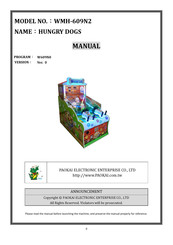 PAOKAI ELECTONIC ENTERPRISE WMH-609N2 Manual
