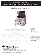 Market Forge Industries UniVerse 30-STEL-LX Technical Manual
