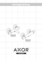 Hans Grohe AXOR Citterio M 34435000 Assembly Instruction Manual
