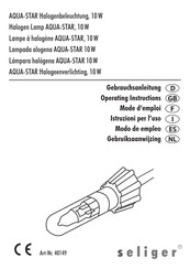 Seliger 40149 Operating Instructions Manual
