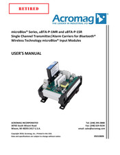 Acromag microBlox uB37-B User Manual
