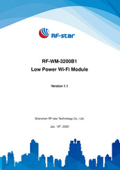 RF-Star RF-WM-3200B1 Manual