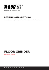 MSW MSW-FG-250 User Manual