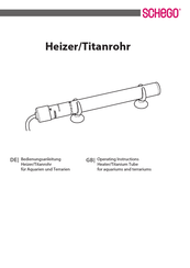 Schego 539 Operating Instructions Manual