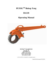 Petol BA118 Operating Manual