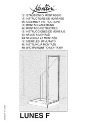 Novellini LUNES F Assembly Instructions