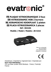 evatronic JB-5216 Instructions Manual