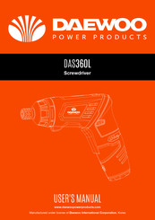 Daewoo DAS360L User Manual