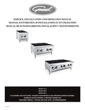 General GCHP-24-4 Service, Installation And Operation Manual
