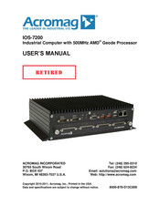 Acromag IOS-7200 User Manual