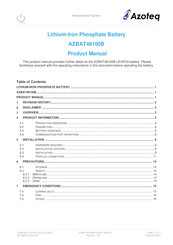 Azoteq AZBAT48100B Product Manual