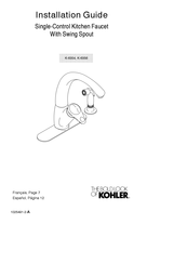 Kohler K-6354 Installation Manual