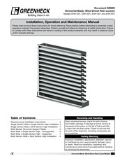 Greenheck EHH-401 Manuals | ManualsLib