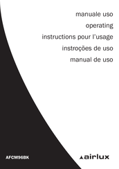 AIRLUX AFCM96BK Operating Instructions Manual