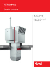 Hoval RoofVent KG-9/CC Original Operating Manual