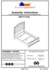 Furniture of america Ariston CM7171BKCK Manuals | ManualsLib