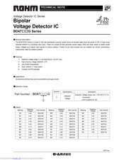 Rohm BD4737 Technical Notes