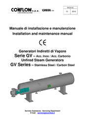 CONFLOW GREEN GV8 Installation And Maintenance Manual