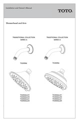 Toto TRADITIONAL A Series Installation And Owner's Manual