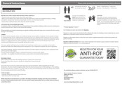 Mercia Garden Products 01OVLPA0806DDFW-V2 Assembly Instruction Manual