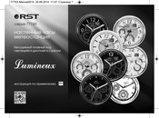 RST Lumineux RST77748 Manual