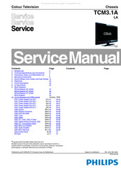 Philips TCM3.1A Service Manual
