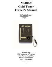 Dymond M-18A9 Owner's Manual