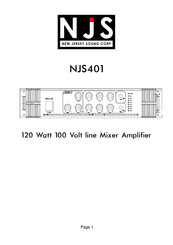 NJS NJS401 Manual